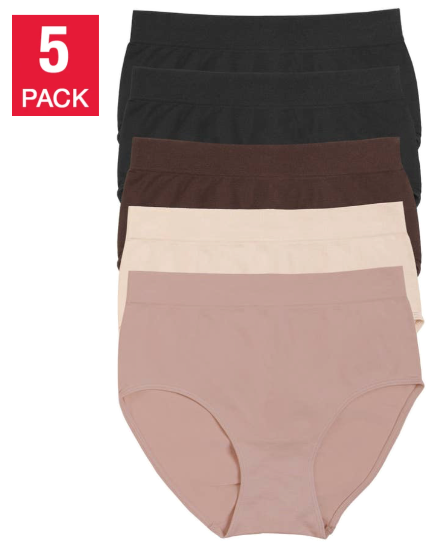 Felina Body Smooth Seamless Brief - Toffee Box (5-pack)